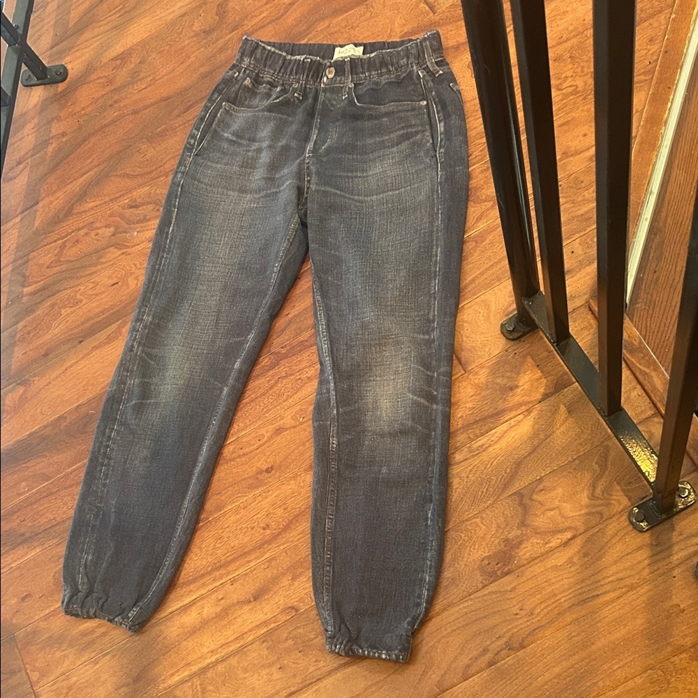 Rag & Bone Faux Denim Jogger Sweatpants 
Size XS